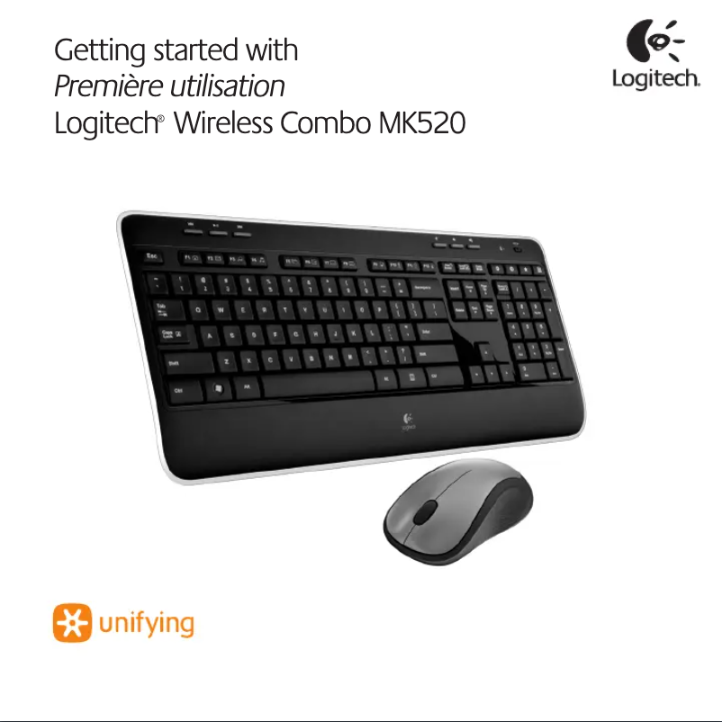 Page n°1 - Manuel utilisateur Logitech MK520