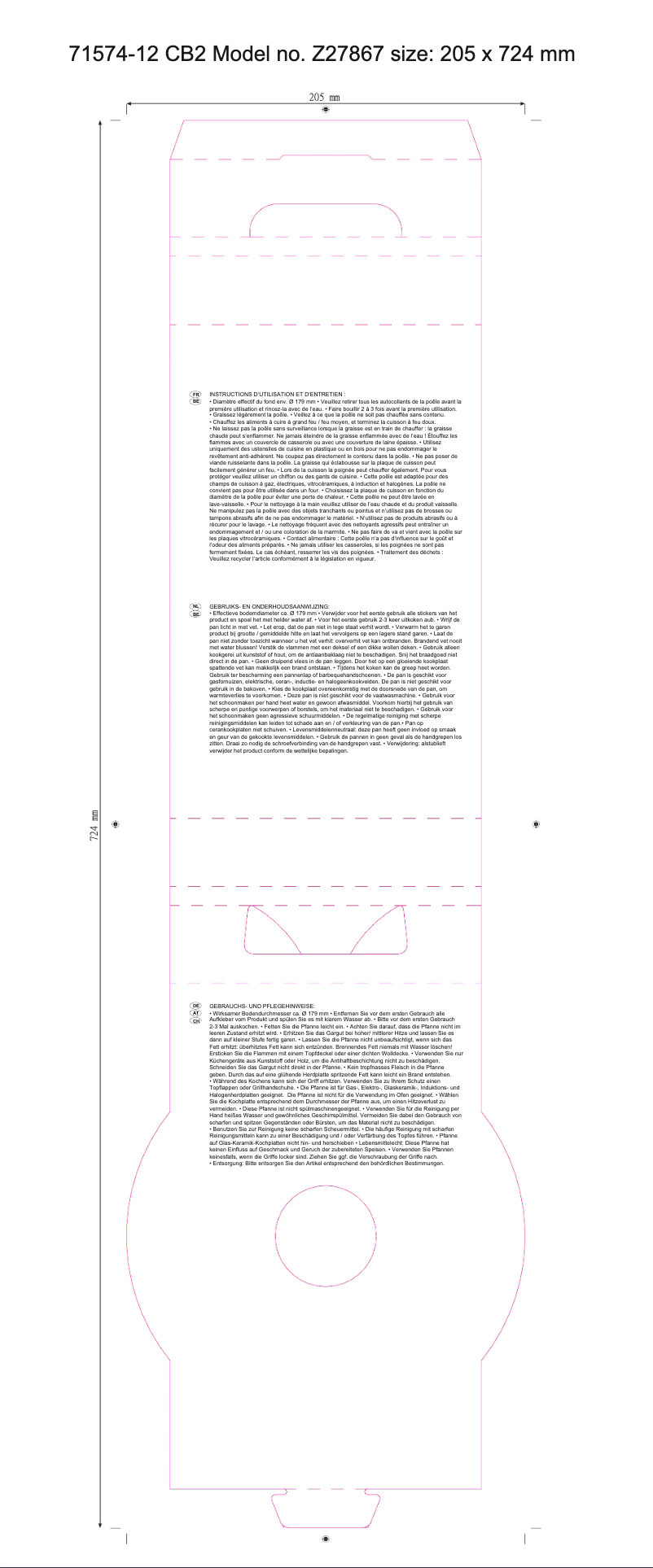 Image de la première page du manuel de l'appareil Z27867
