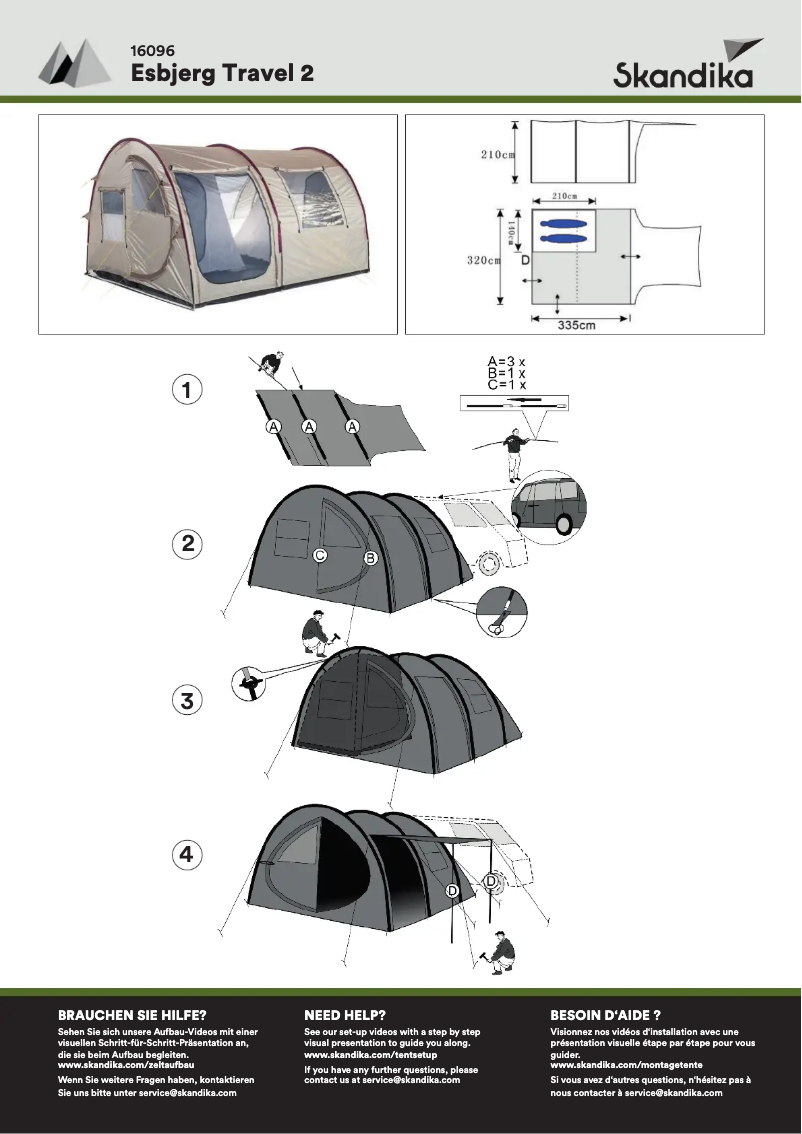 Page 1 de la notice Manuel utilisateur Skandika Esbjerg Travel