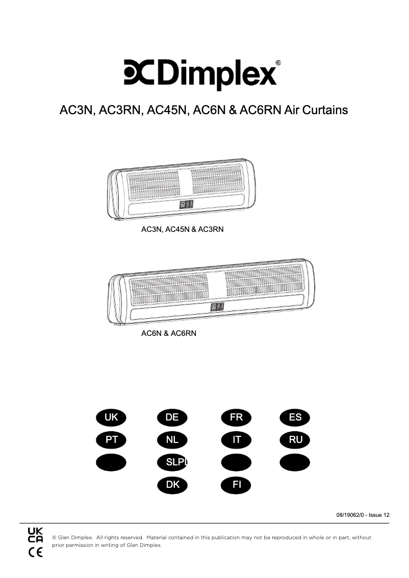 Image de la première page du manuel de l'appareil AC3N