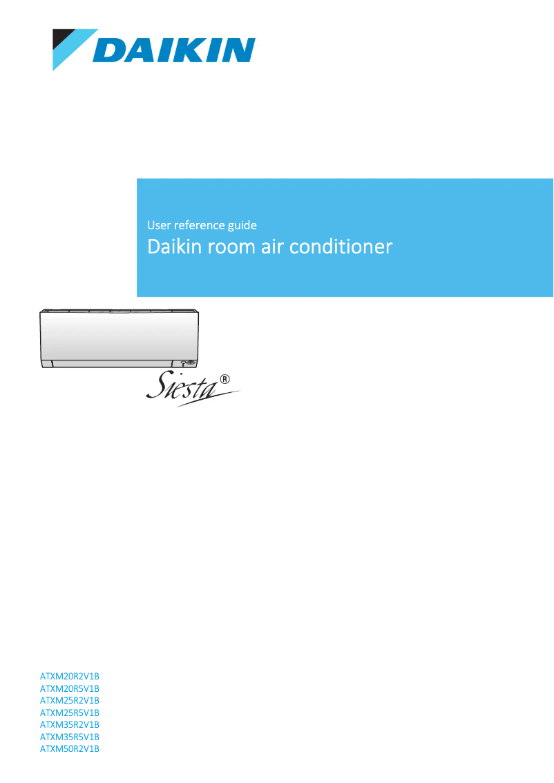 Imagen de la primera página del manual del dispositivo ATXM35R5V1B