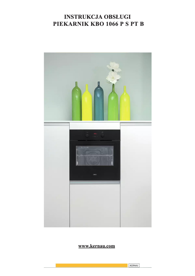 Página 1 del manual Manual de usuario Kernau KBO 1066 P S PT B