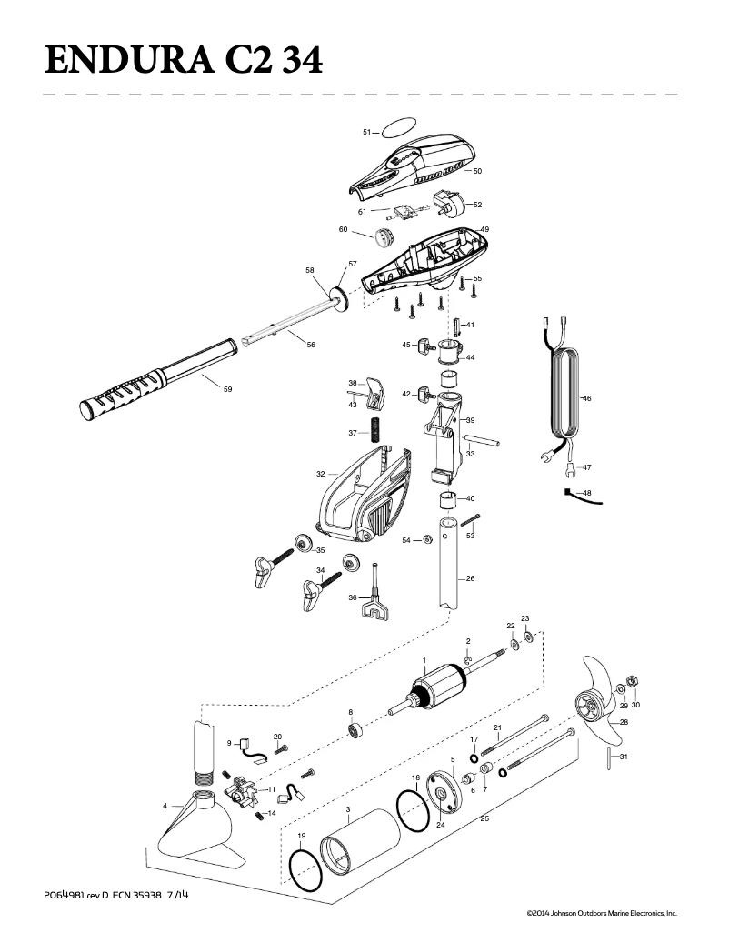Page n°1 - Manuel utilisateur Minn Kota Endura 34