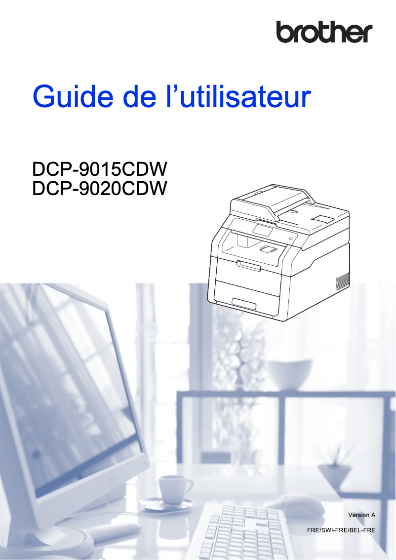 Image de la première page du manuel de l'appareil DCP-9020CDW