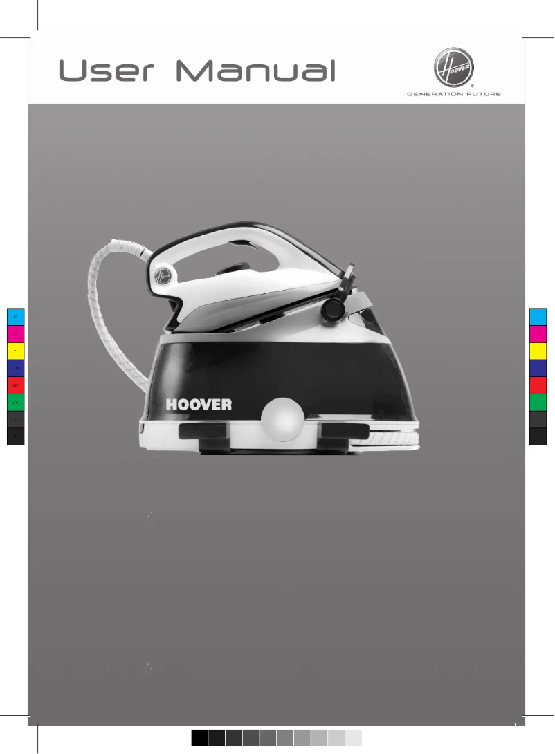 Page 1 de la notice Manuel utilisateur Hoover IronVision PRB2500B 001