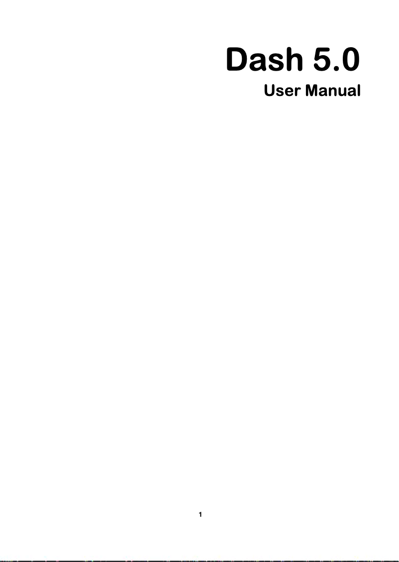 Page 1 de la notice Manuel utilisateur BLU Dash 5.0