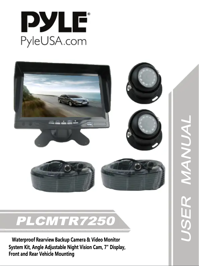Page 1 de la notice Manuel utilisateur Pyle PLCMTR7250