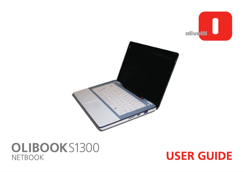 Image de la première page du manuel de l'appareil OLIBOOK S1300