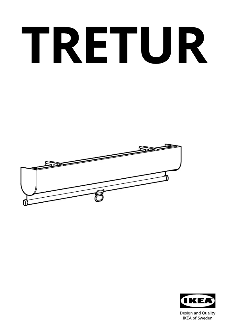 Página 1 del manual Manual de usuario Ikea TRETUR 504.911.09