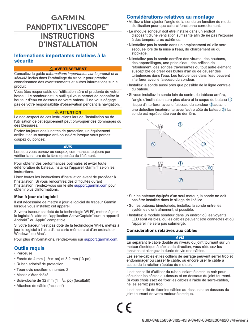 Page 1 de la notice Manuel utilisateur Garmin GLS 10