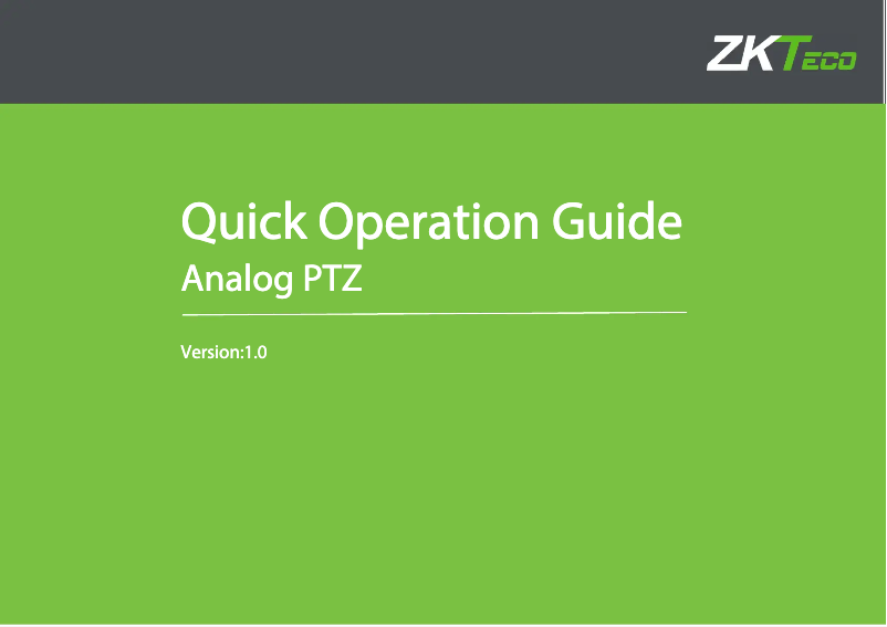 Image de la première page du manuel de l'appareil PS-32A10B