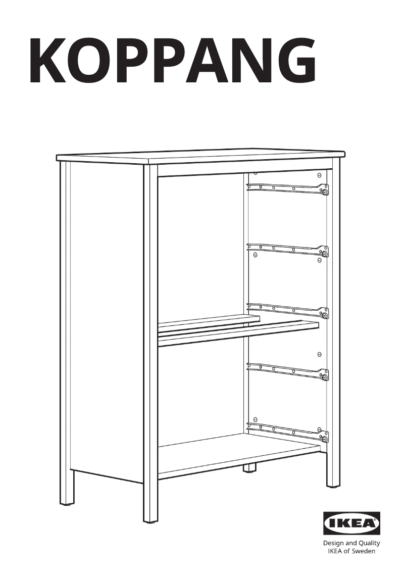 Imagen de la primera página del manual del dispositivo KOPPANG 204.845.96