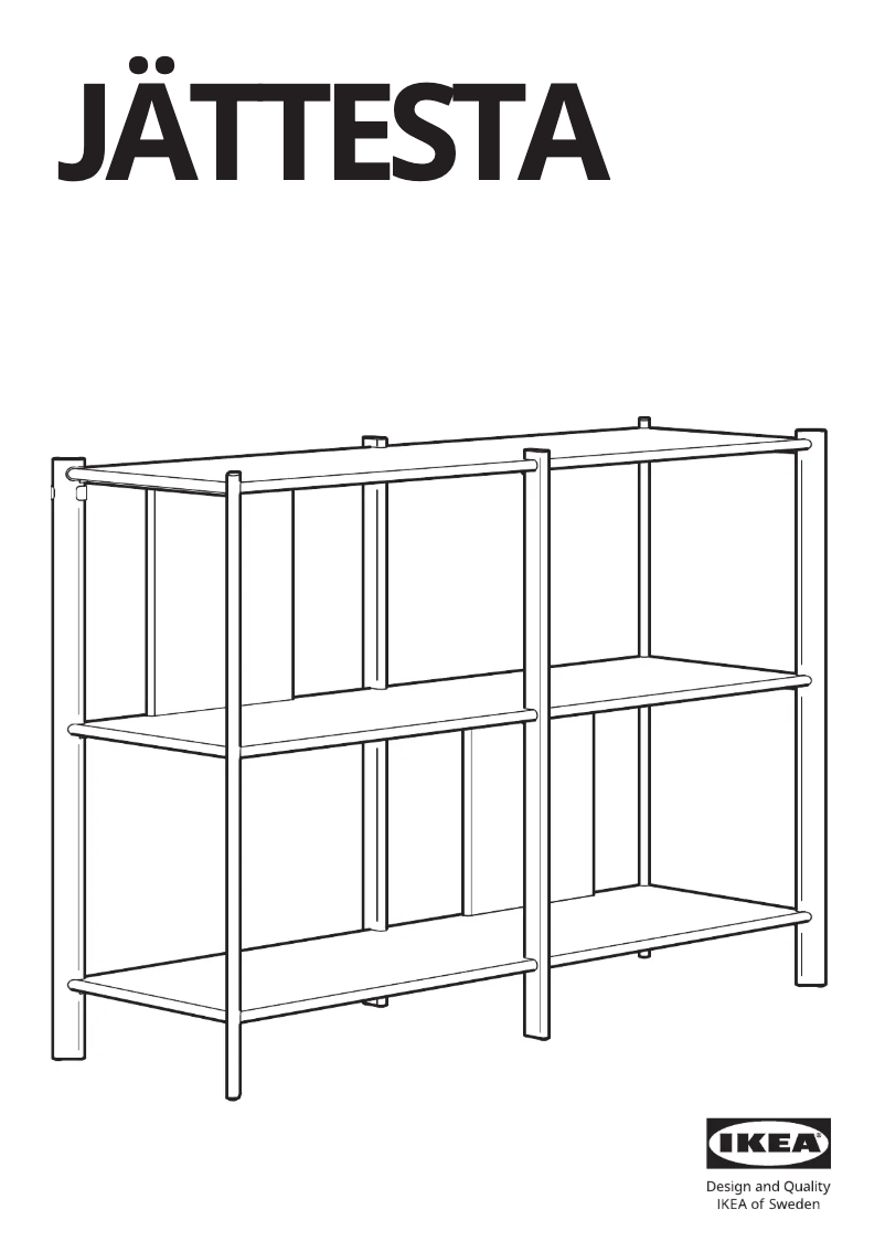 Image de la première page du manuel de l'appareil JÄTTESTA 005.219.05