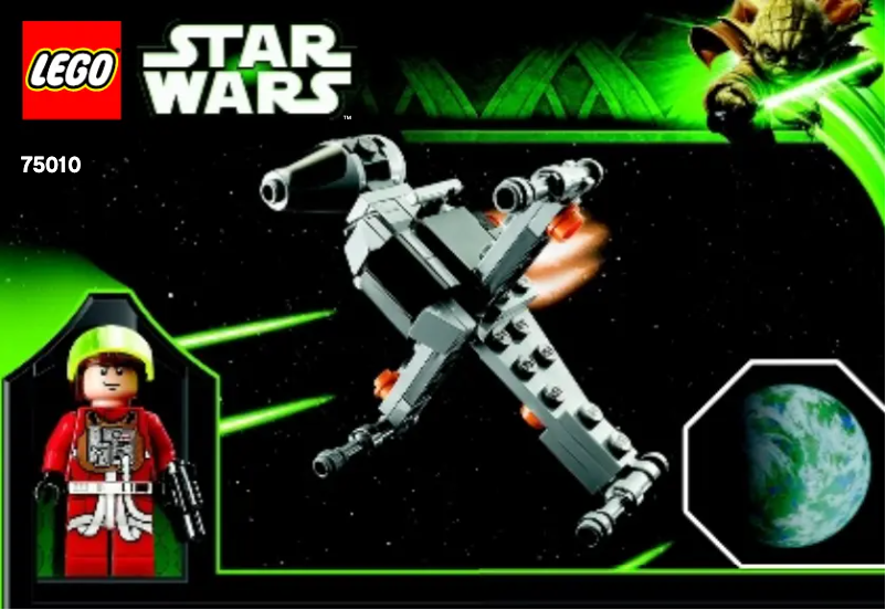 Page n°1 - Manuel utilisateur Lego B-Wing Starfighter (TM) & Endor (TM)