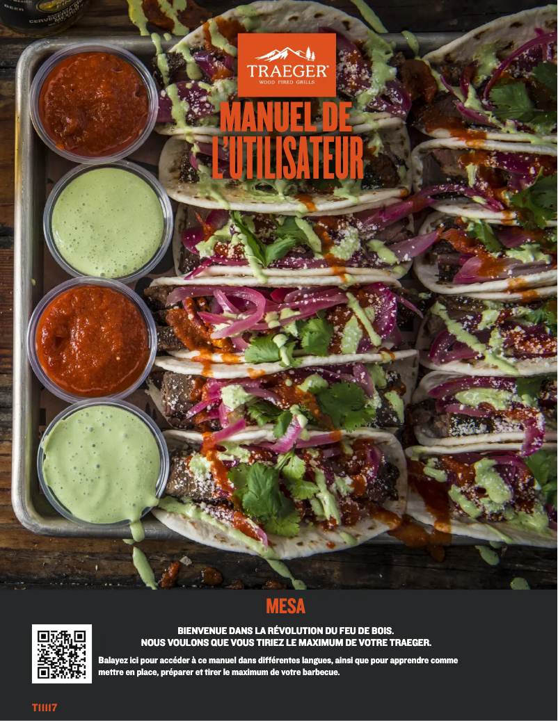 Image de la première page du manuel de l'appareil Mesa