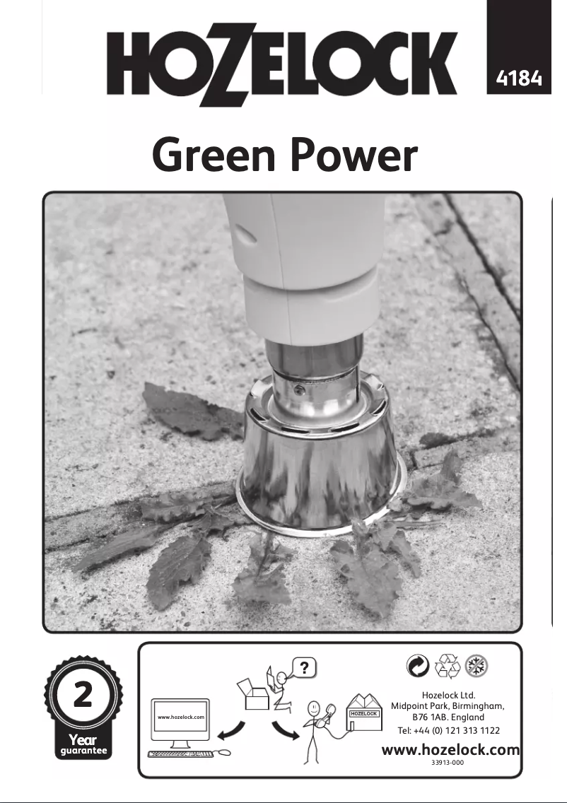 Image de la première page du manuel de l'appareil 4184