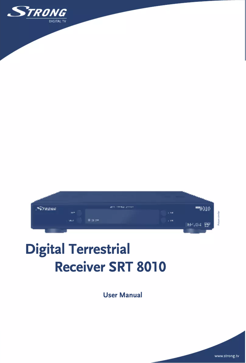 Página 1 del manual Manual de usuario Strong SRT 8010