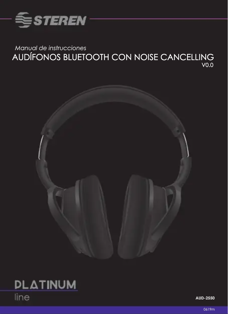 Page n°1 - Manuel utilisateur Steren AUD-2550