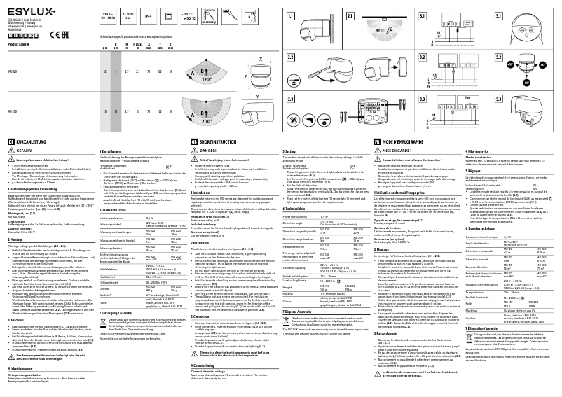 Image de la première page du manuel de l'appareil MD 120
