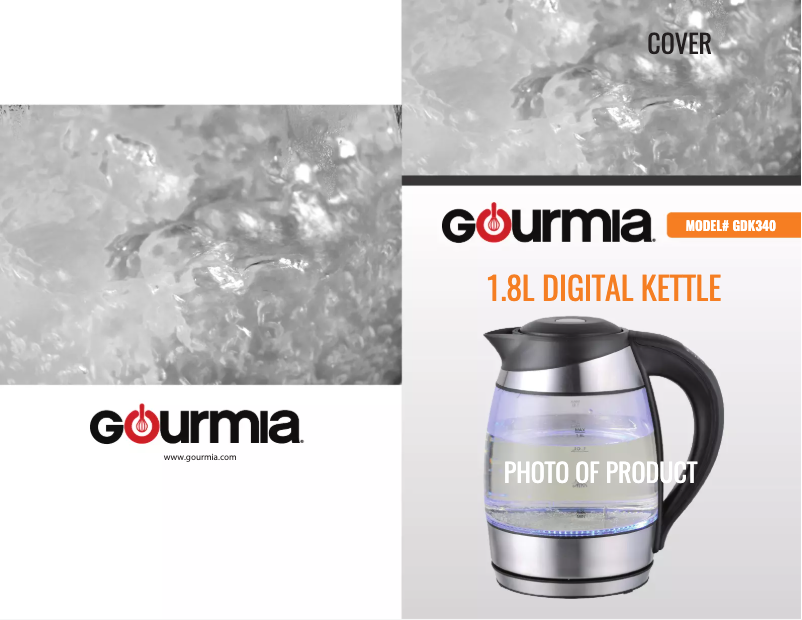 Image de la première page du manuel de l'appareil GDK340