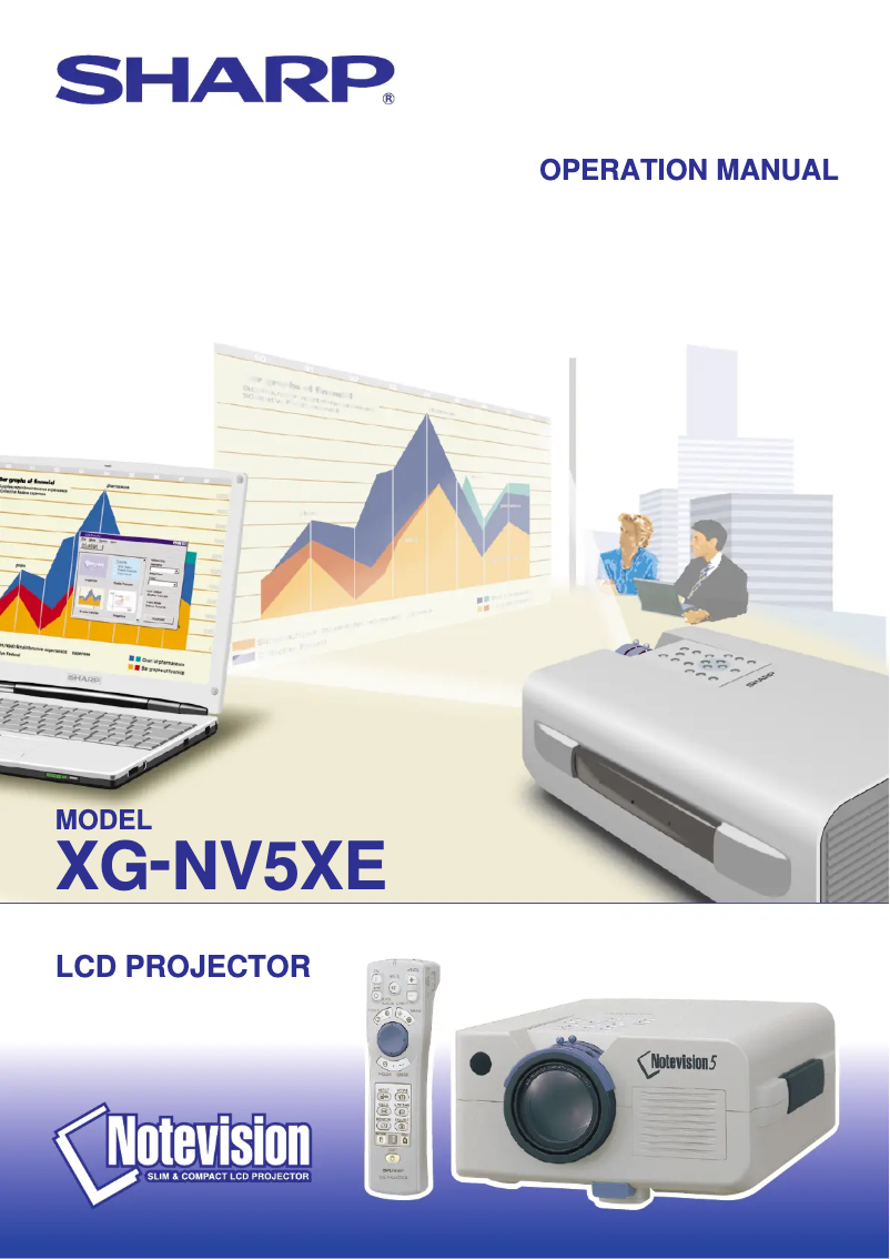 Image de la première page du manuel de l'appareil XG-NV5XE