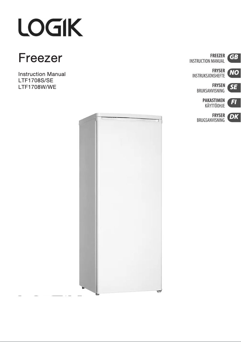 Page 1 de la notice Manuel utilisateur Logik LTF1708SE