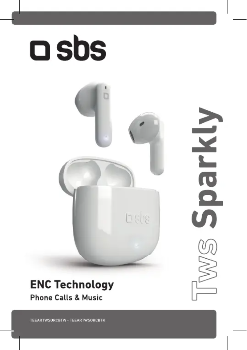 Page 1 de la notice Manuel utilisateur SBS TWS Sparkly