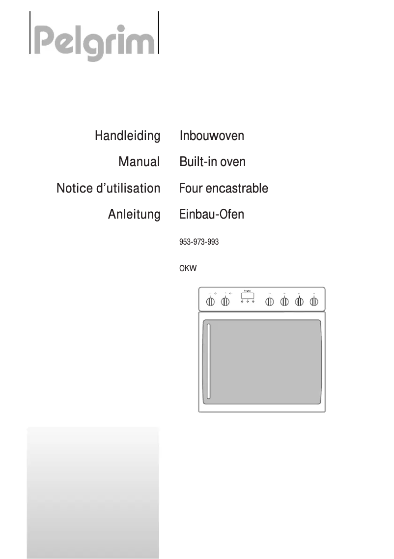 Page n°1 - Manuel utilisateur Pelgrim OKW 973