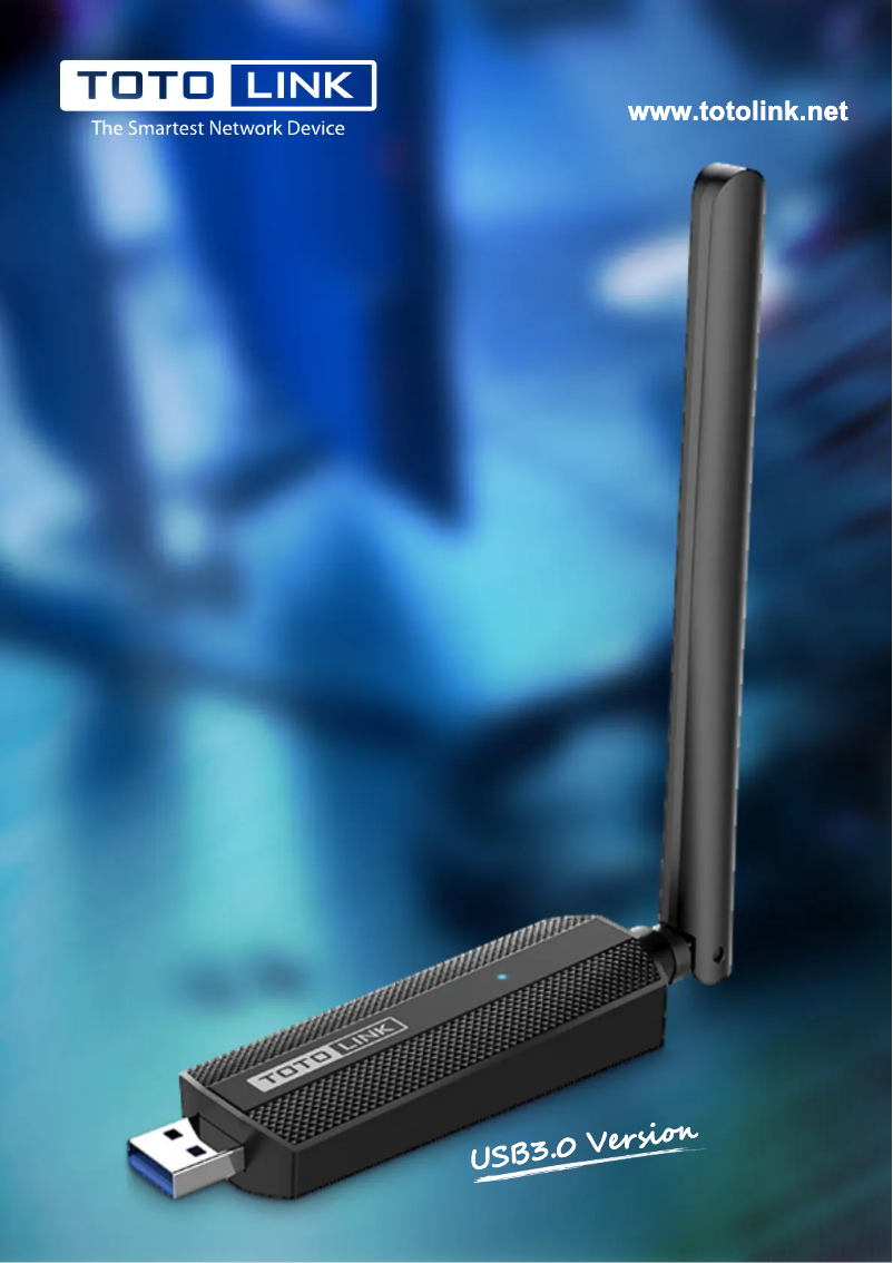 Page 1 de la notice Manuel utilisateur Totolink A2100UA