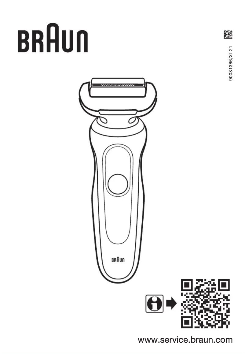 Page 1 de la notice Manuel utilisateur Braun Series 5 51-W4650cs
