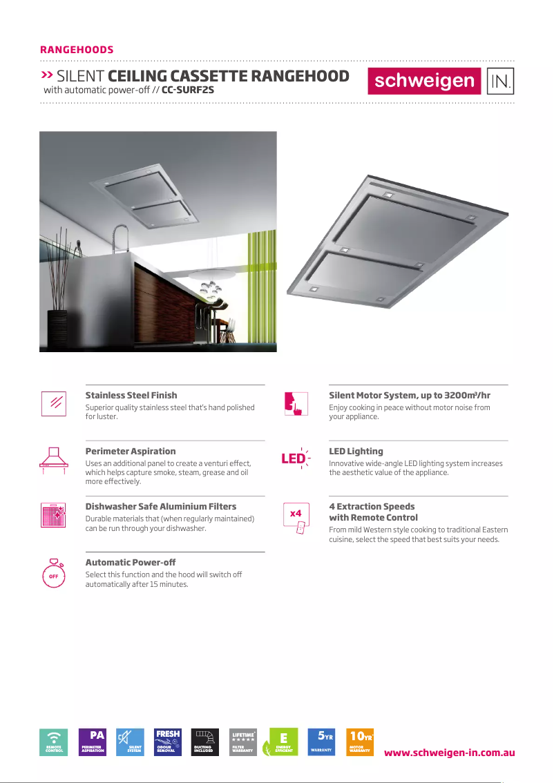 Image de la première page du manuel de l'appareil CC-SURF2S