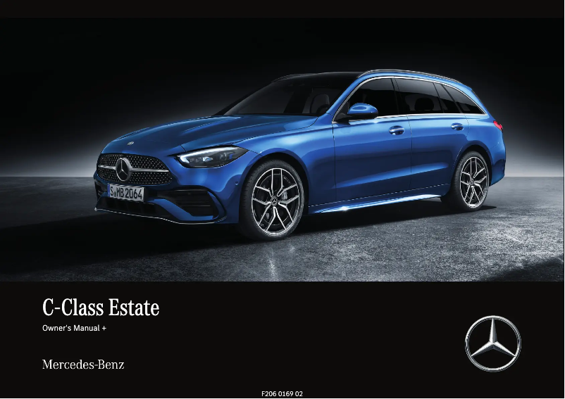 Page 1 de la notice Manuel utilisateur Mercedes-Benz C-Class (2023)