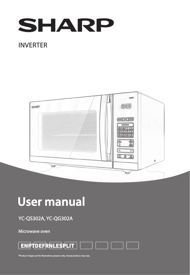 Page n°1 - Manuel utilisateur Sharp YC-QS302AE