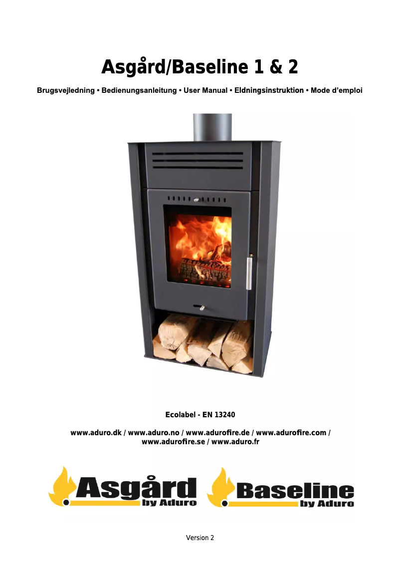 Image de la première page du manuel de l'appareil Baseline 1