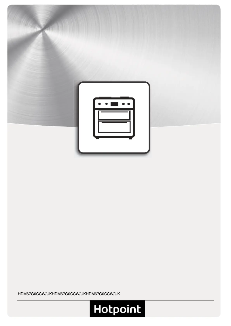 Page n°1 - Mode d'emploi Hotpoint HDM67G0CCW/UK