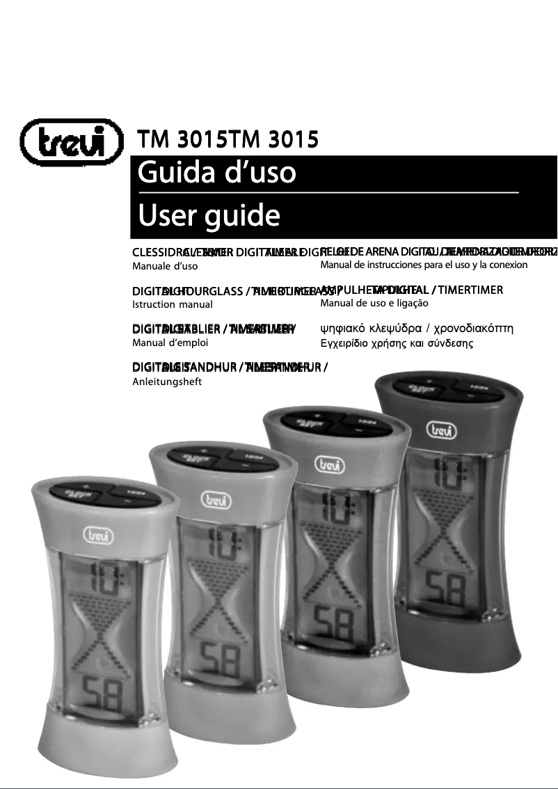 Page 1 de la notice Manuel utilisateur Trevi TM 3015