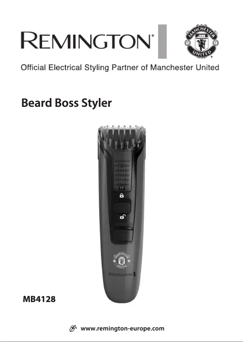 Page n°1 - Manuel utilisateur Remington MB4128