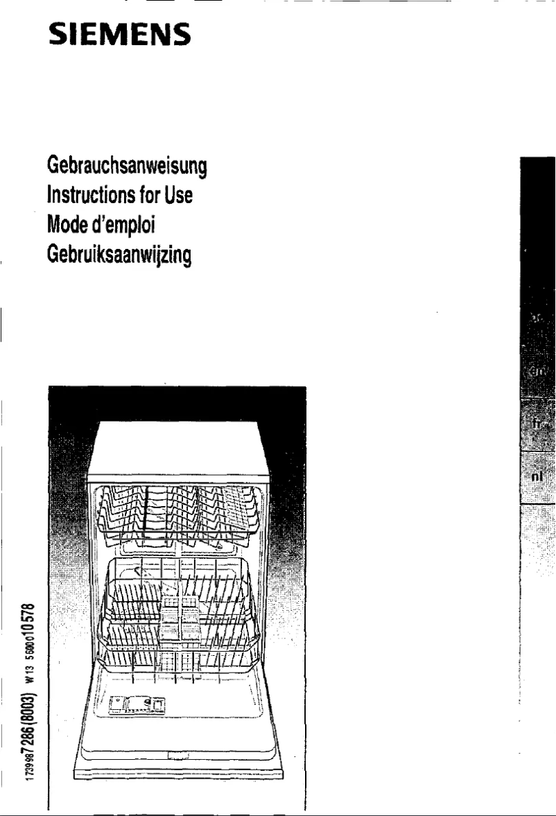 Page n°1 - Manuel utilisateur Siemens SE63630
