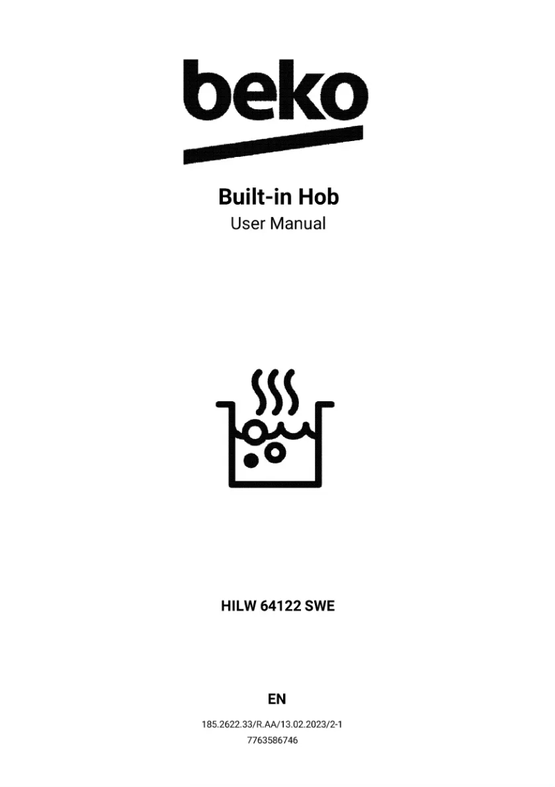 Page 1 de la notice Manuel utilisateur Beko HILW 64122 SWE
