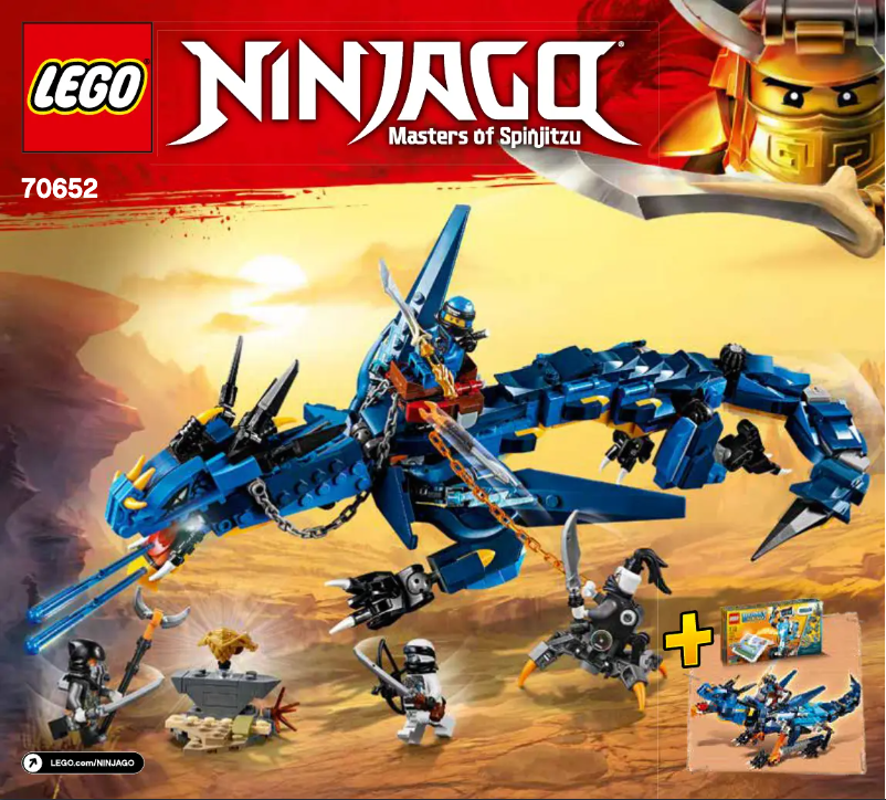 Page 1 of the manual User Manual Lego Ninjago 70652