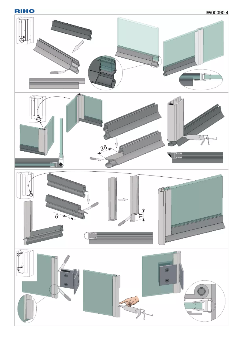 Page 1 de la notice Manuel utilisateur Riho M107