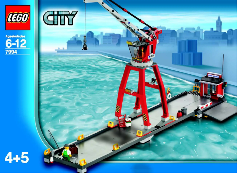 Page n°1 - Manuel utilisateur Lego City 7994