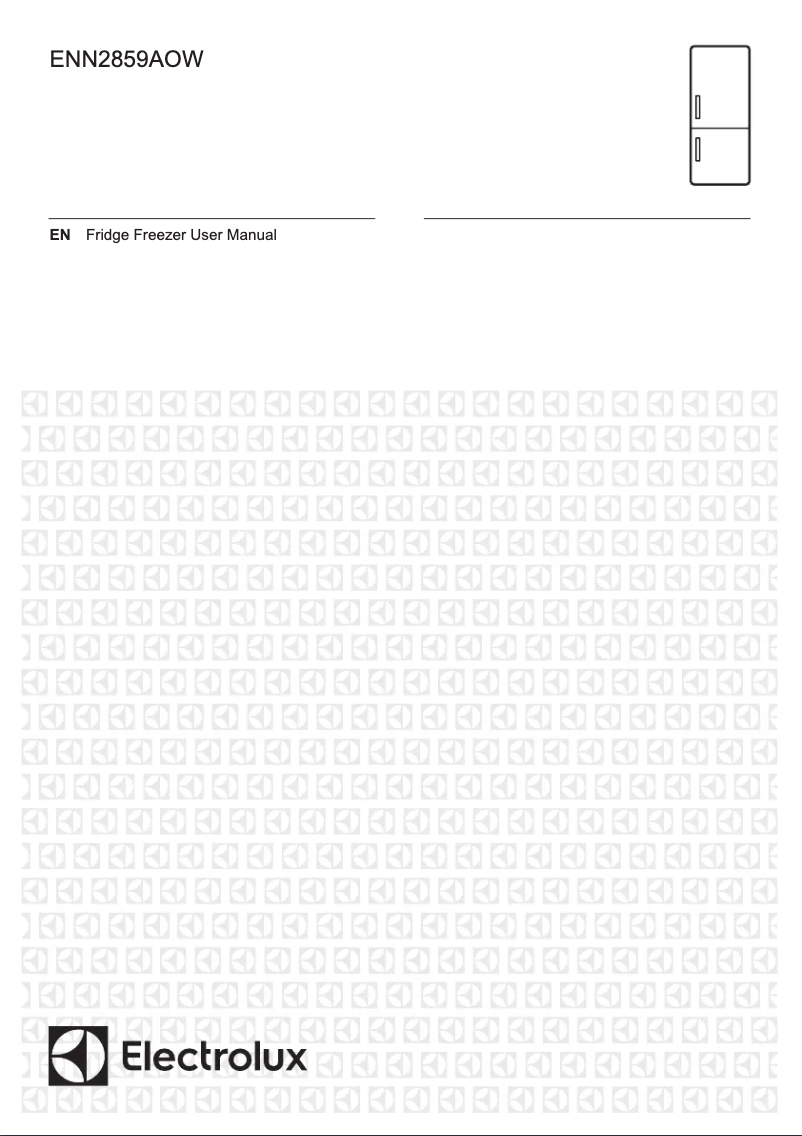 Page 1 de la notice Manuel utilisateur Electrolux ENN2859AOW