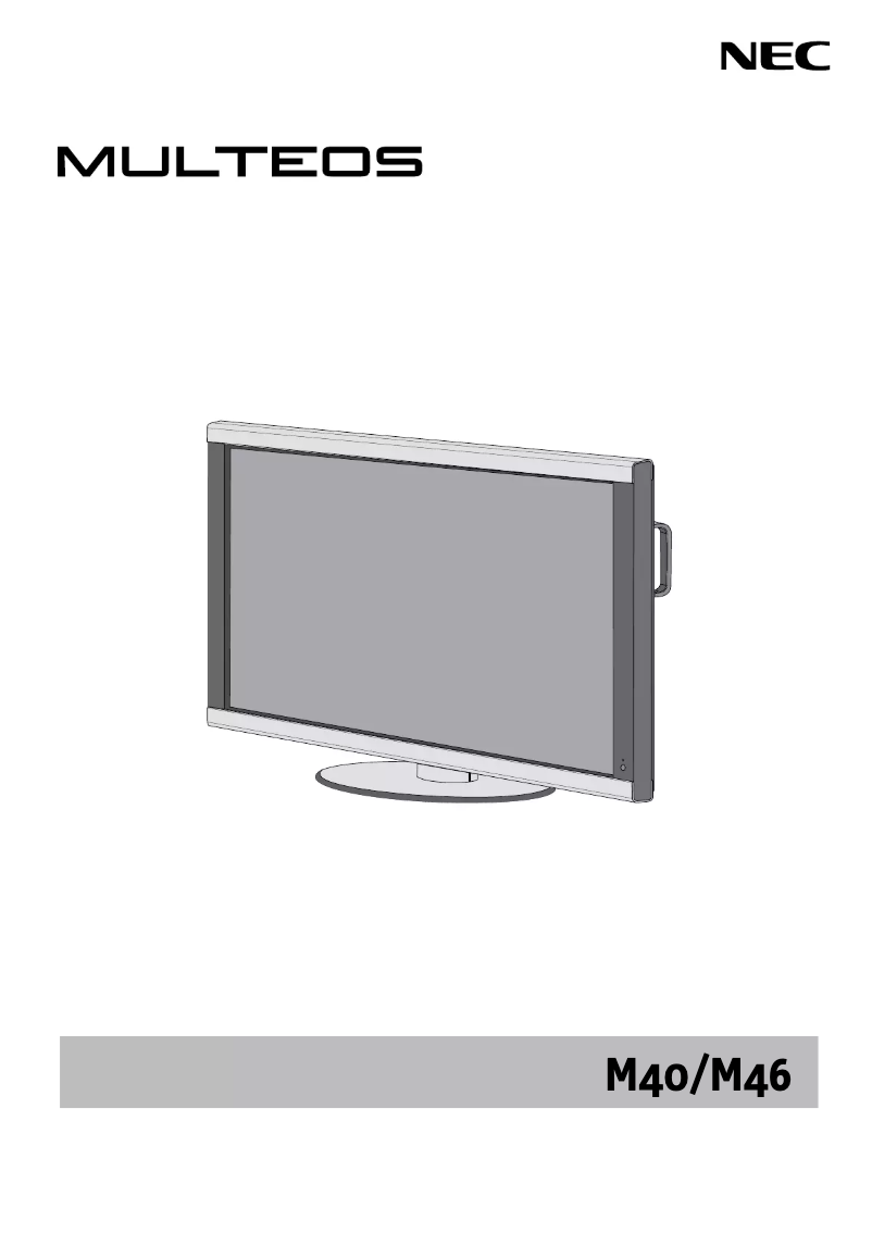 Imagen de la primera página del manual del dispositivo Multeos M46