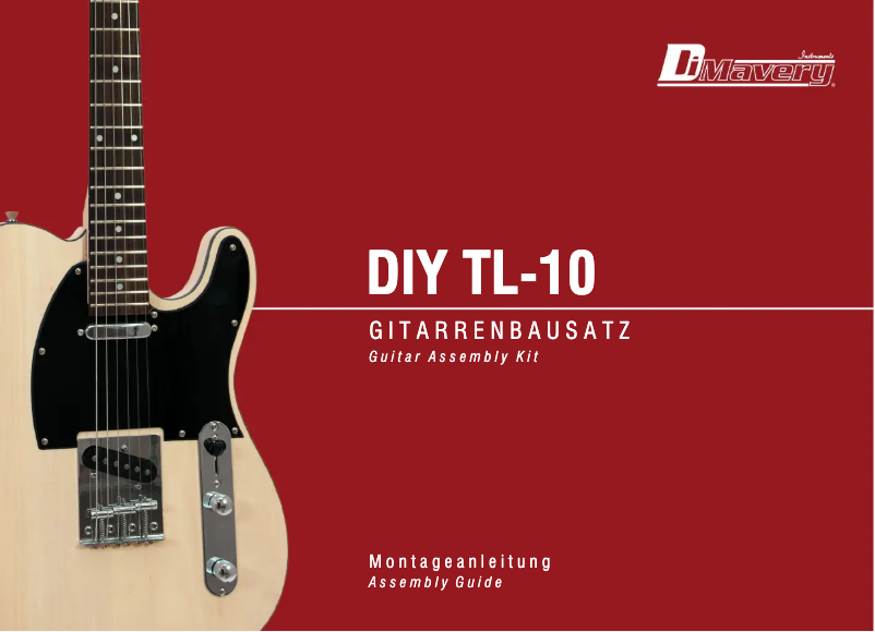 Page 1 de la notice Manuel utilisateur Dimavery DIY TL-10