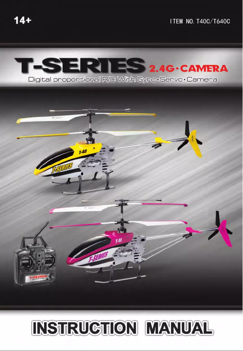 Page 1 de la notice Manuel utilisateur MJX T40C