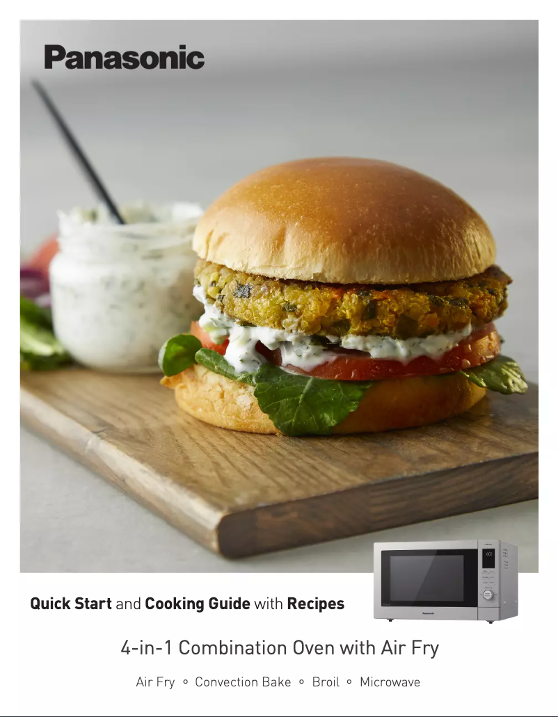 Page 1 de la notice Guide de démarrage rapide Panasonic NN-CD87KS