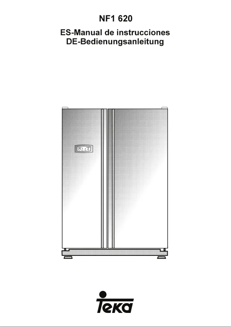 Page 1 de la notice Manuel utilisateur Teka NF1 620