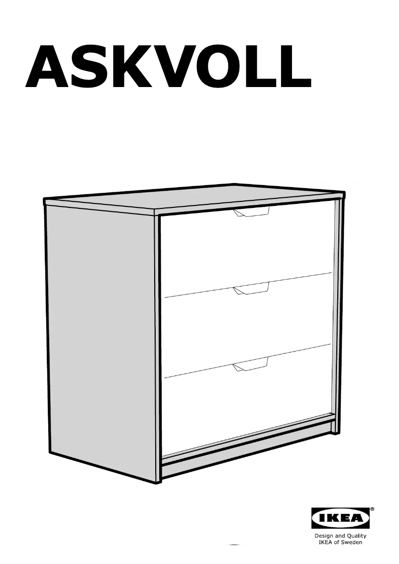 Image de la première page du manuel de l'appareil ASKVOLL (70x41x68)