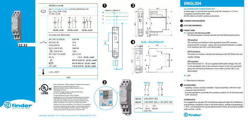 Página 1 del manual Manual de usuario Finder 22.32.0.230.4520